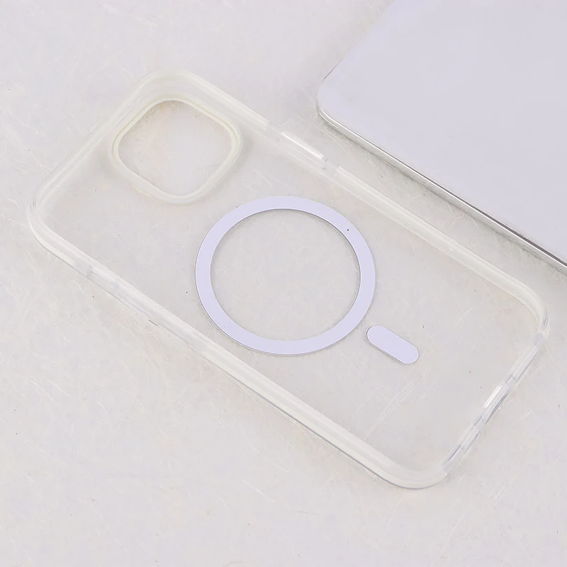 قاب مگ سیف آیفون iPhone 15 دور سیلیکونی