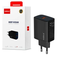 شارژر دیواری 45 وات هیسکا H145EU GAN PD QC3.0 3A