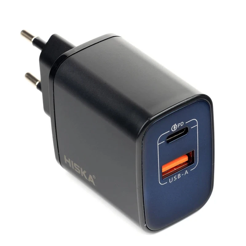 شارژر دیواری 45 وات هیسکا H145EU GAN PD QC3.0 3A