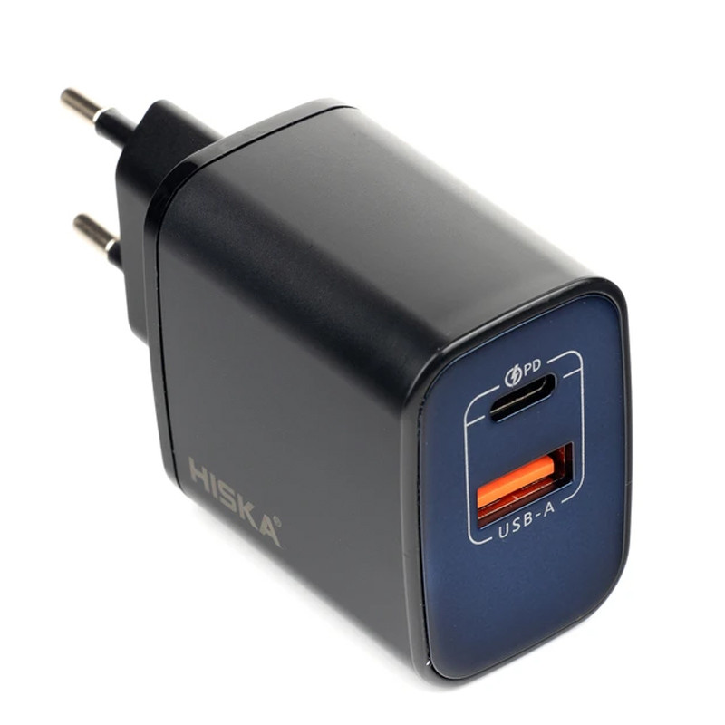 شارژر دیواری 45 وات هیسکا H145EU GAN PD QC3.0 3A