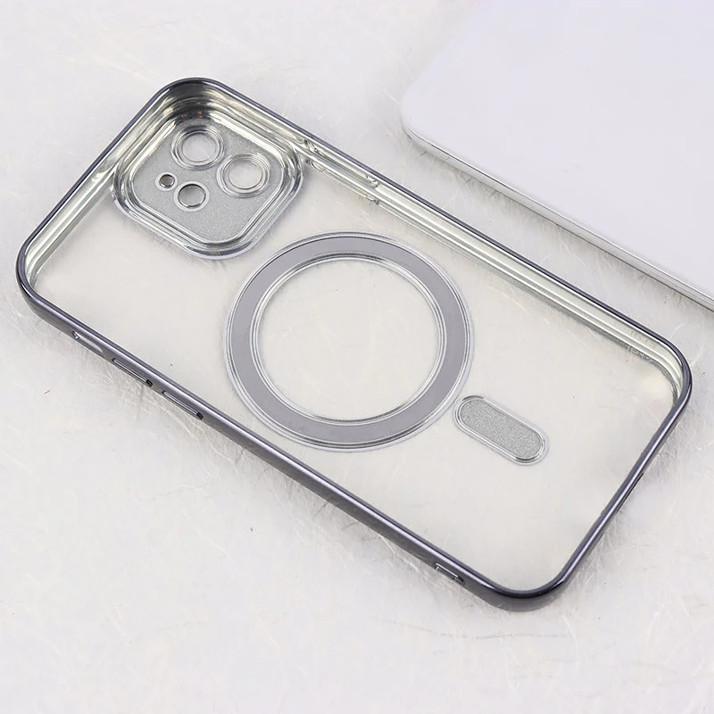 قاب اکلیلی مگ سیف آیفون iPhone 12 محافظ لنزدار