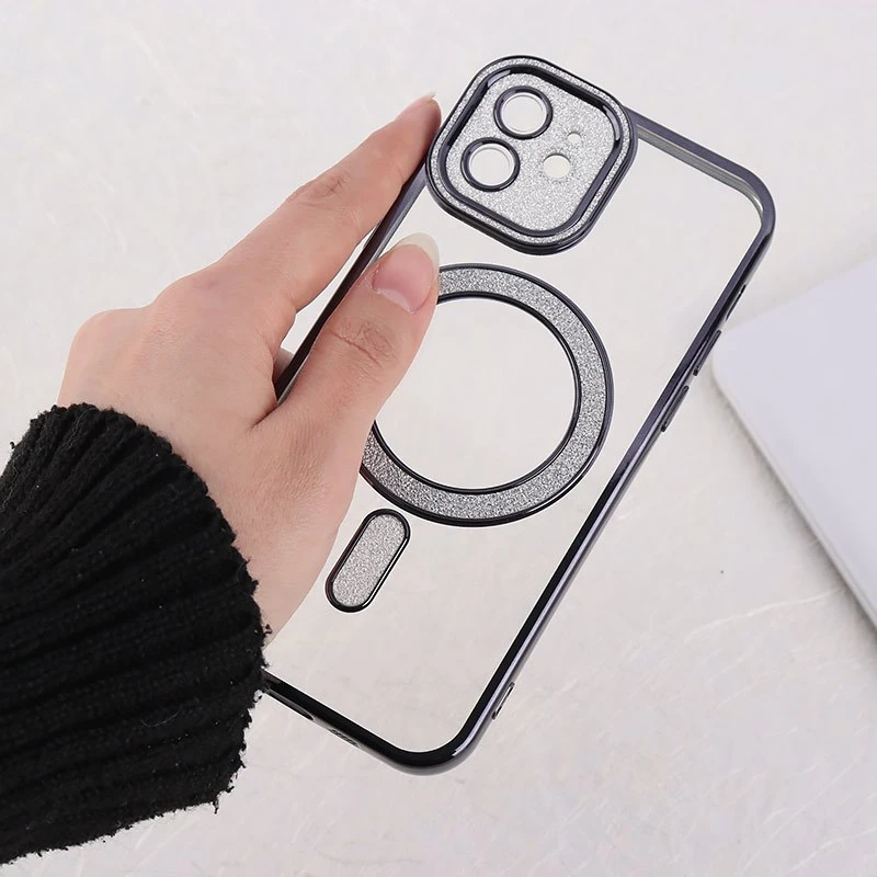 قاب اکلیلی مگ سیف آیفون iPhone 12 محافظ لنزدار