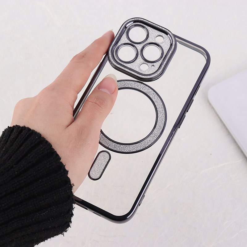 قاب اکلیلی مگ سیف آیفون iPhone 13 Pro محافظ لنزدار