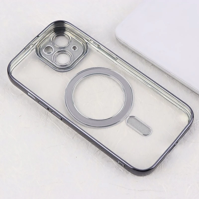 قاب اکلیلی مگ سیف آیفون iPhone 15 محافظ لنزدار