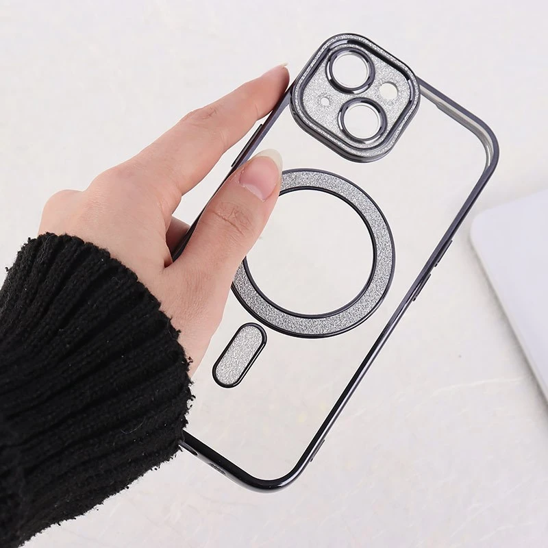 قاب اکلیلی مگ سیف آیفون iPhone 15 محافظ لنزدار