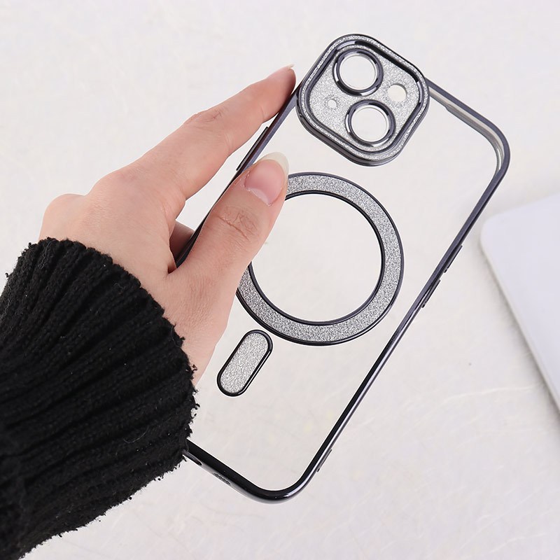 قاب اکلیلی مگ سیف آیفون iPhone 15 محافظ لنزدار
