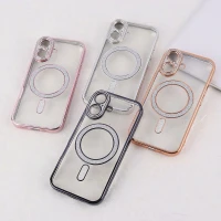 قاب اکلیلی مگ سیف آیفون iPhone 16 محافظ لنزدار