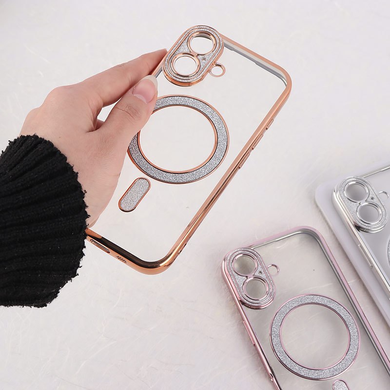 قاب اکلیلی مگ سیف آیفون iPhone 16 محافظ لنزدار