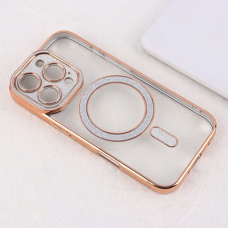 قاب اکلیلی مگ سیف آیفون iPhone 16 Pro محافظ لنزدار