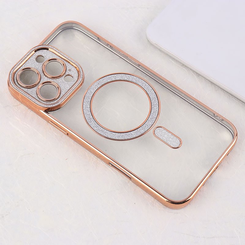 قاب اکلیلی مگ سیف آیفون iPhone 16 Pro Max محافظ لنزدار