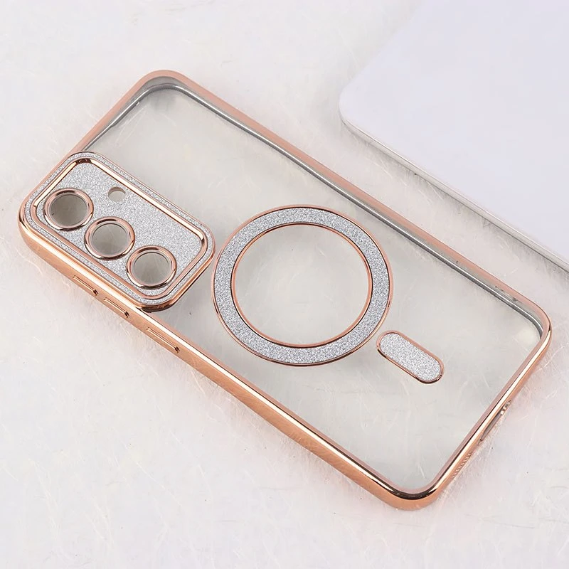 قاب اکلیلی مگ سیف سامسونگ Galaxy S24 FE محافظ لنزدار