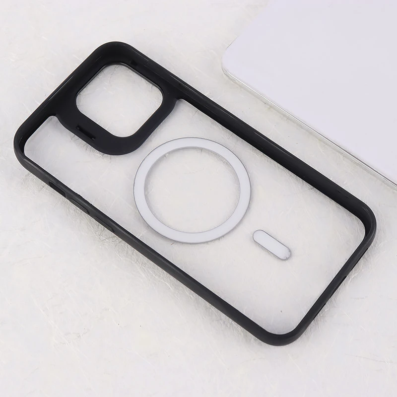 قاب PC مگ سیف Case.Pro آیفون iPhone 12 Pro Max استندشو با محافظ لنز رینگی