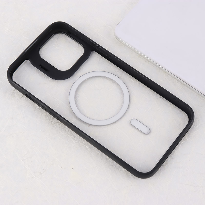 قاب PC مگ سیف Case.Pro آیفون iPhone 12 Pro Max استندشو با محافظ لنز رینگی