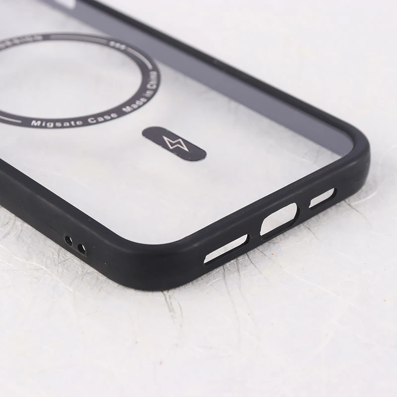 قاب PC مگ سیف Case.Pro آیفون iPhone 12 Pro Max استندشو با محافظ لنز رینگی