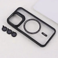 قاب PC مگ سیف Case.Pro آیفون iPhone 13 Pro استندشو با محافظ لنز رینگی