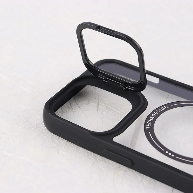 قاب PC مگ سیف Case.Pro آیفون iPhone 13 Pro استندشو با محافظ لنز رینگی