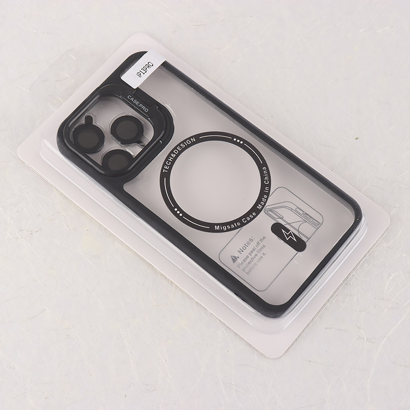 قاب PC مگ سیف Case.Pro آیفون iPhone 13 Pro استندشو با محافظ لنز رینگی