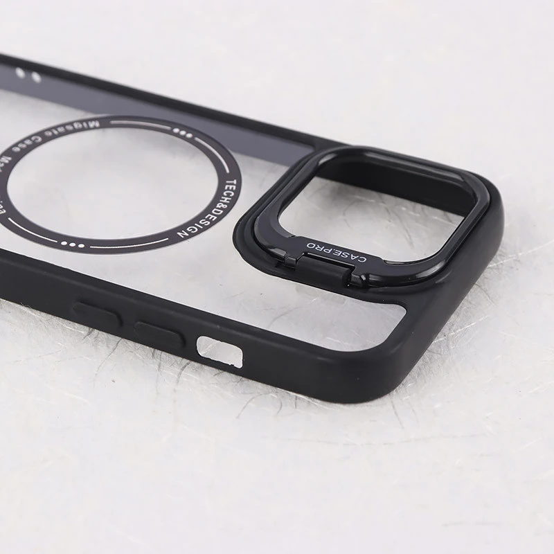 قاب PC مگ سیف Case.Pro آیفون iPhone 13 Pro استندشو با محافظ لنز رینگی