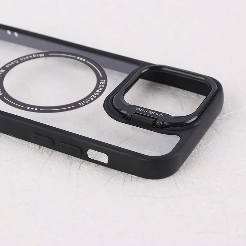 قاب PC مگ سیف Case.Pro آیفون iPhone 13 Pro استندشو با محافظ لنز رینگی