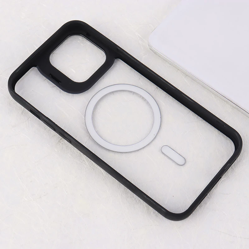 قاب PC مگ سیف Case.Pro آیفون iPhone 13 Pro Max استندشو با محافظ لنز رینگی