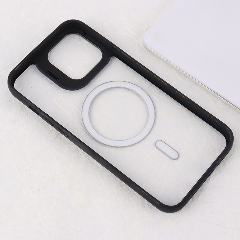 قاب PC مگ سیف Case.Pro آیفون iPhone 13 Pro Max استندشو با محافظ لنز رینگی