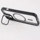 قاب PC مگ سیف Case.Pro آیفون iPhone 15 استندشو با محافظ لنز رینگی