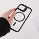 قاب PC مگ سیف Case.Pro آیفون iPhone 15 استندشو با محافظ لنز رینگی