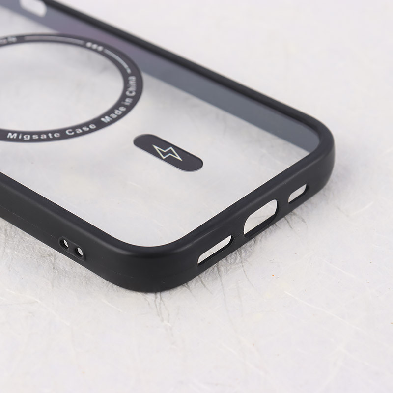 قاب PC مگ سیف Case.Pro آیفون iPhone 15 استندشو با محافظ لنز رینگی