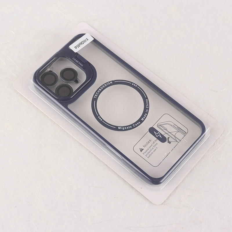 قاب PC مگ سیف Case.Pro آیفون iPhone 16 Pro Max استندشو با محافظ لنز رینگی