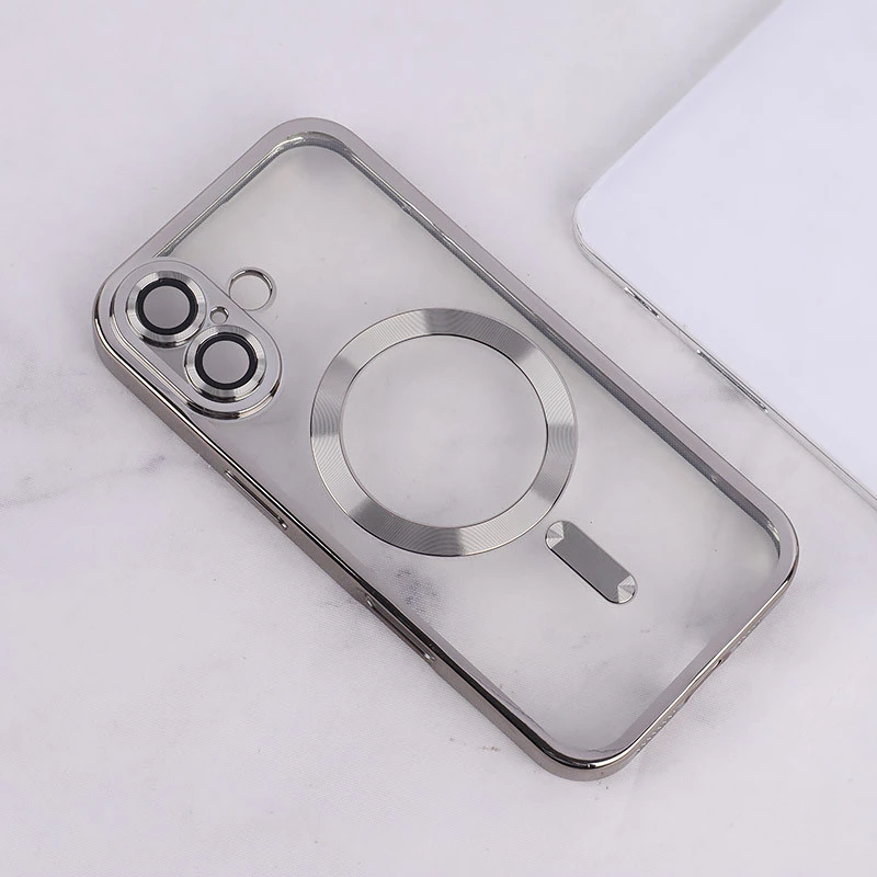 قاب ژله ای مگ سیف آیفون iPhone 16 محافظ لنزدار