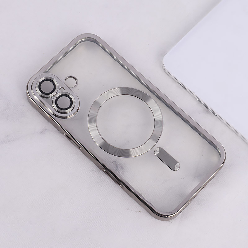 قاب ژله ای مگ سیف آیفون iPhone 16 محافظ لنزدار
