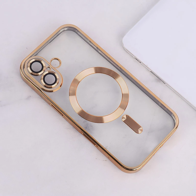 قاب ژله ای مگ سیف آیفون iPhone 16 محافظ لنزدار