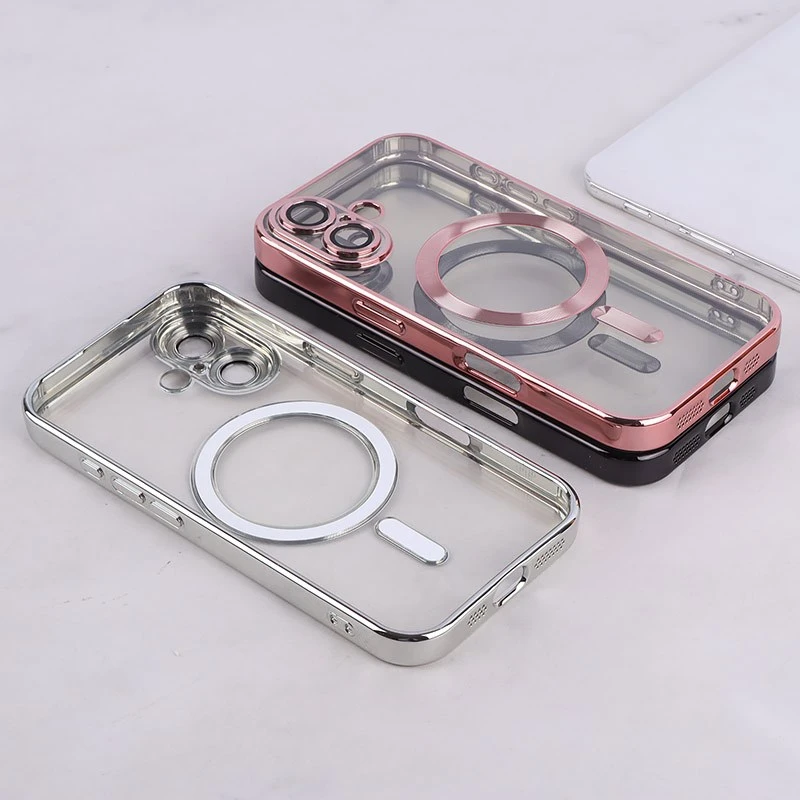 قاب ژله ای مگ سیف آیفون iPhone 16 محافظ لنزدار
