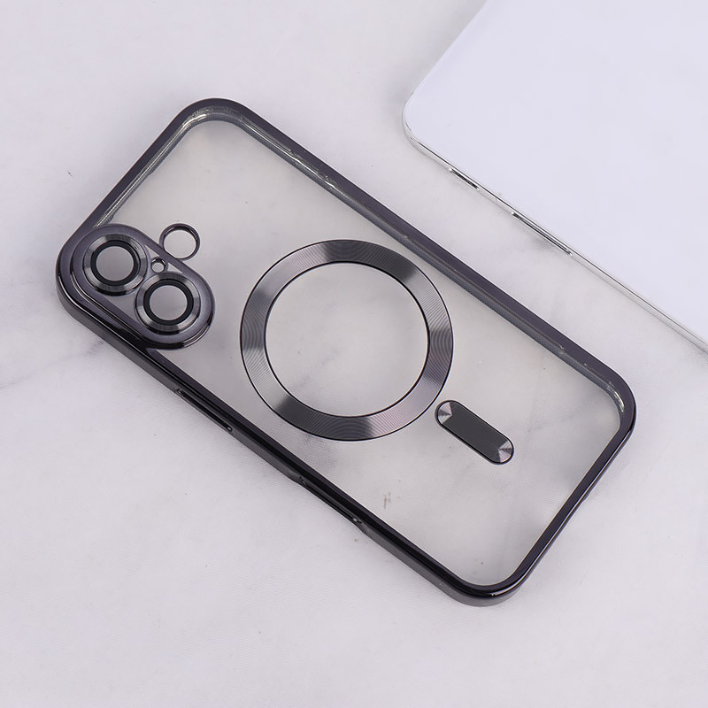قاب ژله ای مگ سیف آیفون iPhone 16 محافظ لنزدار