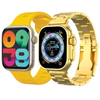 پک دو عددی ساعت هوشمند ZTFit i60 Golden 49mm