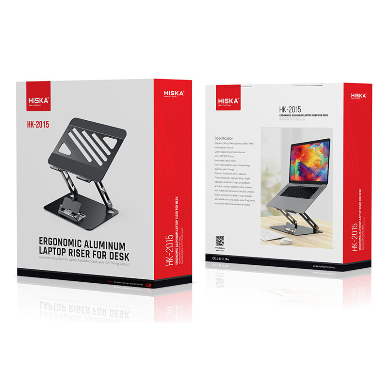 استند فلزی تاشو لپ تاپ Hiska HK-2015