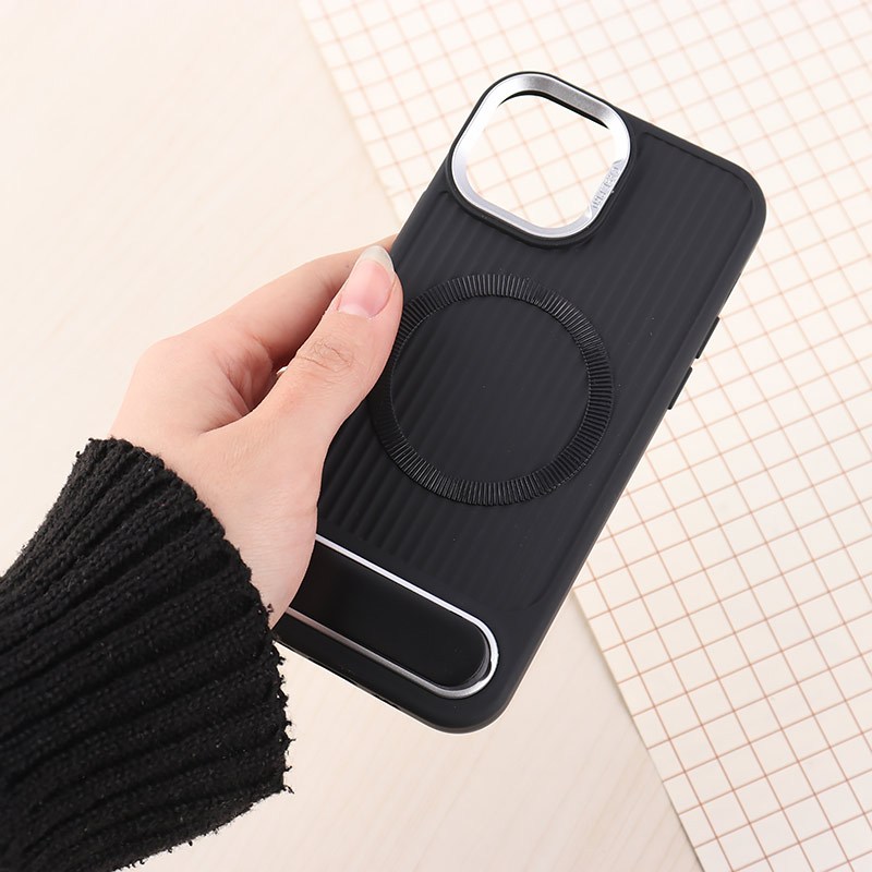 قاب ژله ای مگ سیف Case.Pro آیفون iPhone 12 / 12 Pro استنددار