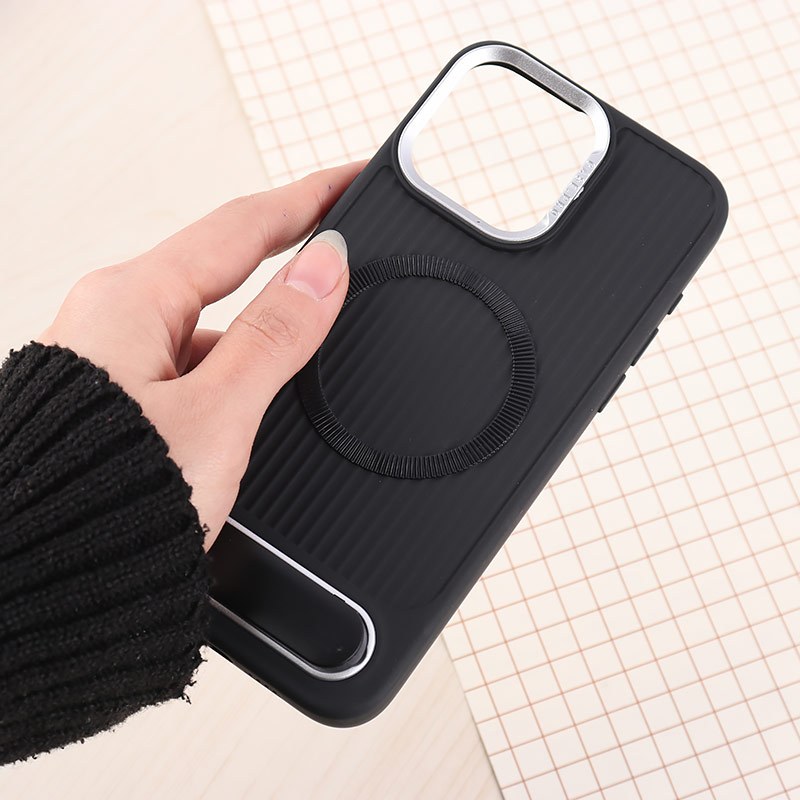 قاب ژله ای مگ سیف Case.Pro آیفون iPhone 15 Pro Max استنددار