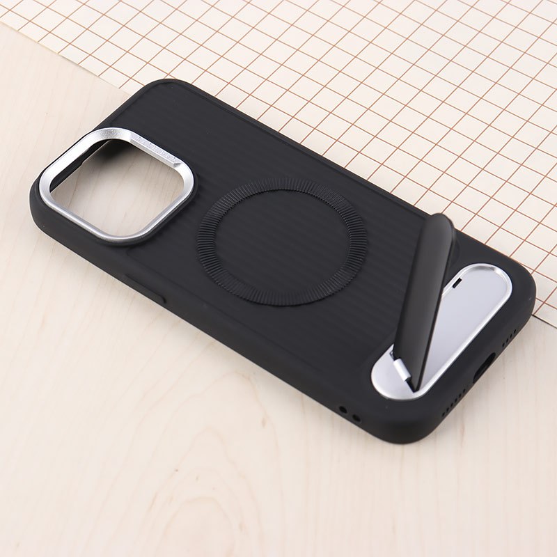 قاب ژله ای مگ سیف Case.Pro آیفون iPhone 15 Pro Max استنددار