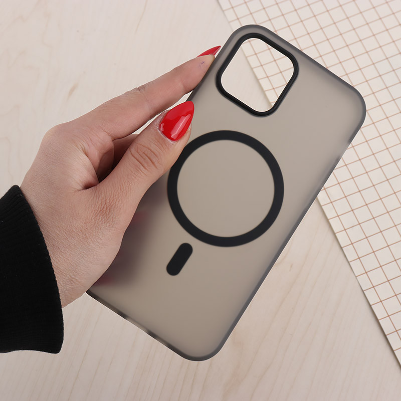 قاب ژله ای مگ سیف آیفون iPhone 12 / 12 Pro پشت مات