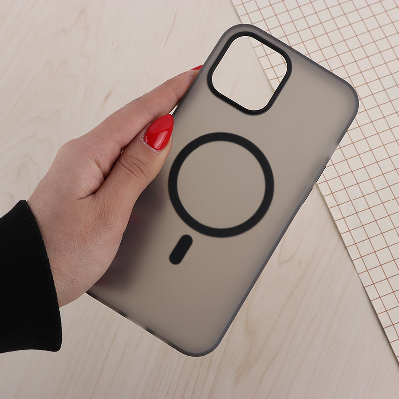 قاب ژله ای مگ سیف آیفون iPhone 12 Pro Max پشت مات