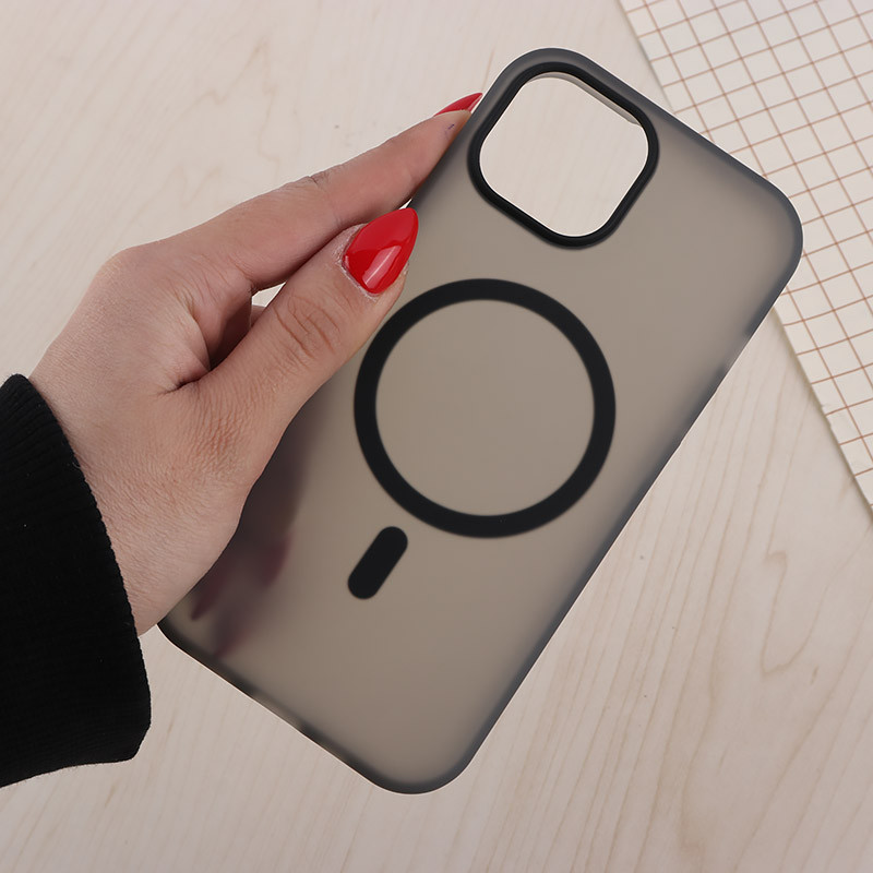 قاب ژله ای مگ سیف آیفون iPhone 15 پشت مات