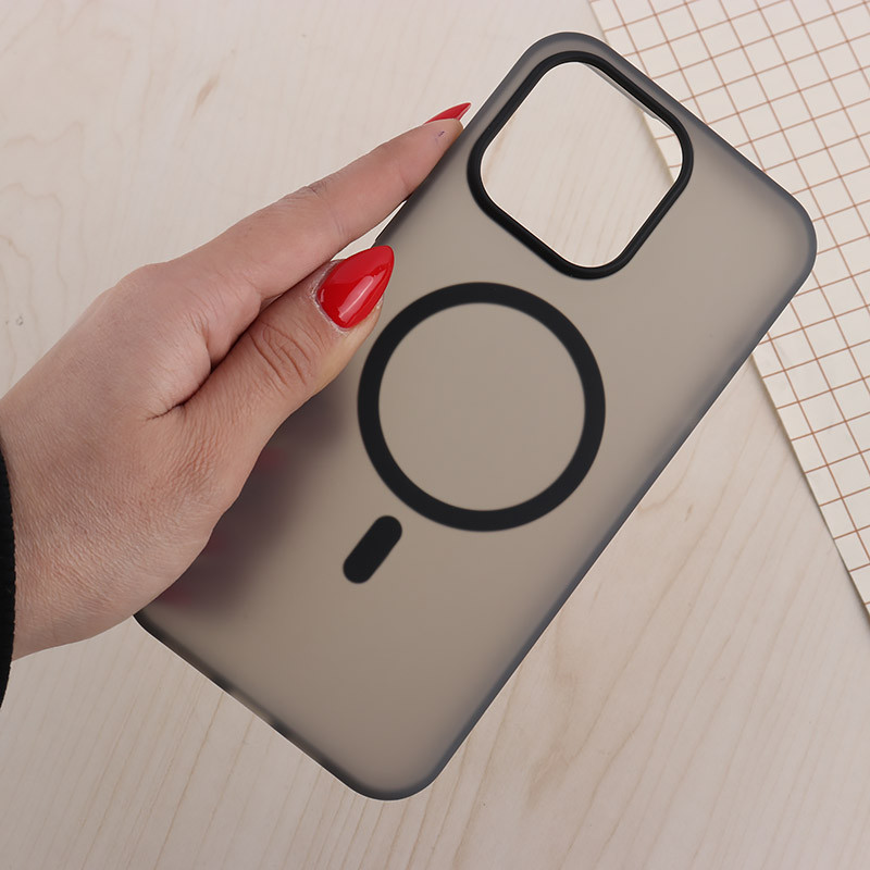 قاب ژله ای مگ سیف آیفون iPhone 15 Pro Max پشت مات