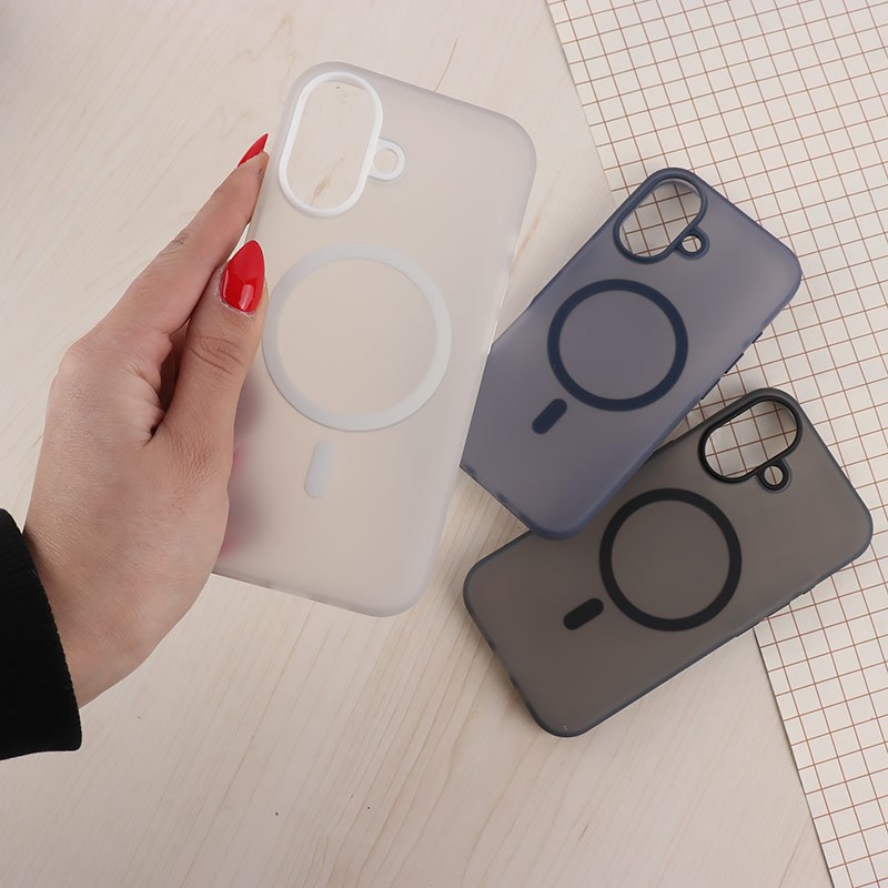 قاب ژله ای مگ سیف آیفون iPhone 16 پشت مات