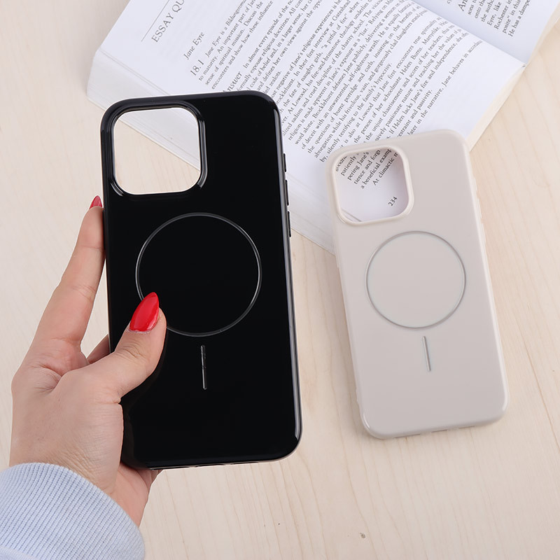 قاب مگ سیف Case آیفون iPhone 15 Pro Max براق