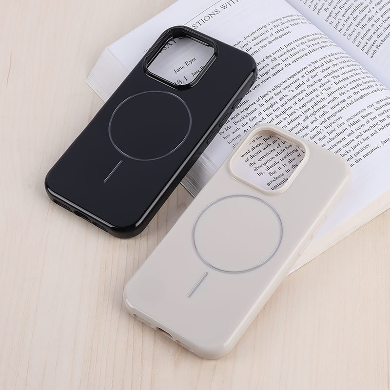 قاب مگ سیف Case آیفون iPhone 16 Pro براق
