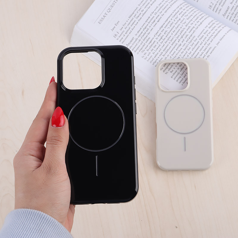 قاب مگ سیف Case آیفون iPhone 16 Pro براق
