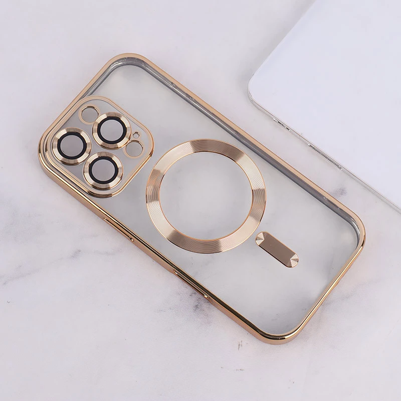 قاب ژله ای مگ سیف آیفون iPhone 16 Pro محافظ لنزدار