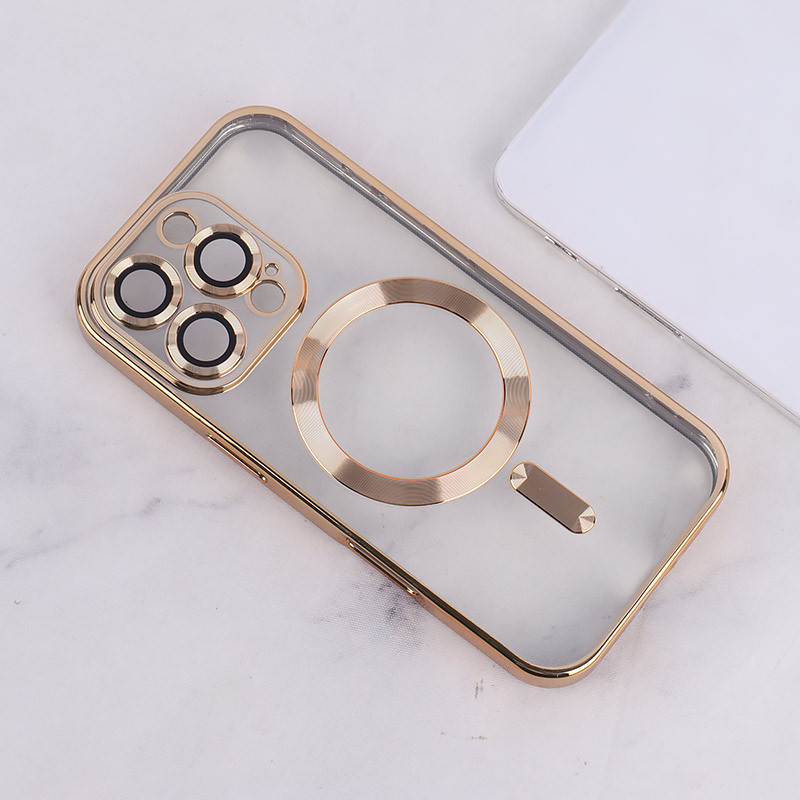 قاب ژله ای مگ سیف آیفون iPhone 16 Pro محافظ لنزدار