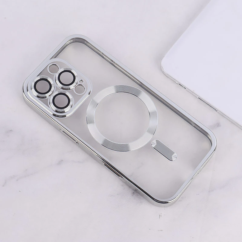قاب ژله ای مگ سیف آیفون iPhone 16 Pro محافظ لنزدار